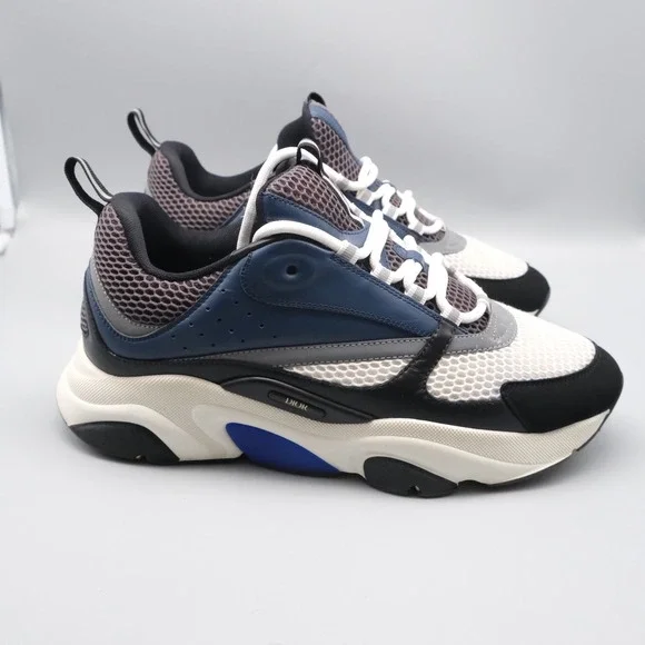 Dior B22 Sneakers Mens Size 44 Blue White Black 3SN231YUL-H569 - Picture 11 of 12